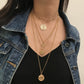 Women retro queen avatar creative necklace - Watch & Jewelry