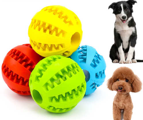 Explosion models pet cleaning tooth leaking ball dog toy