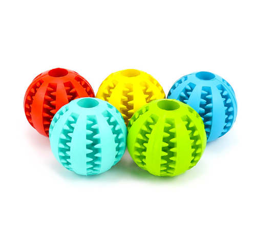 Explosion models pet cleaning tooth leaking ball dog toy