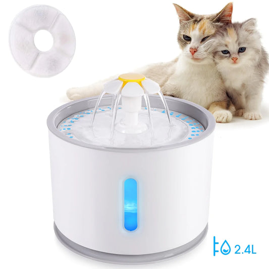 Drinking Window LED Automatic Pet Dispenser