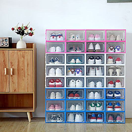 Flip-type dustproof shoe cabinet