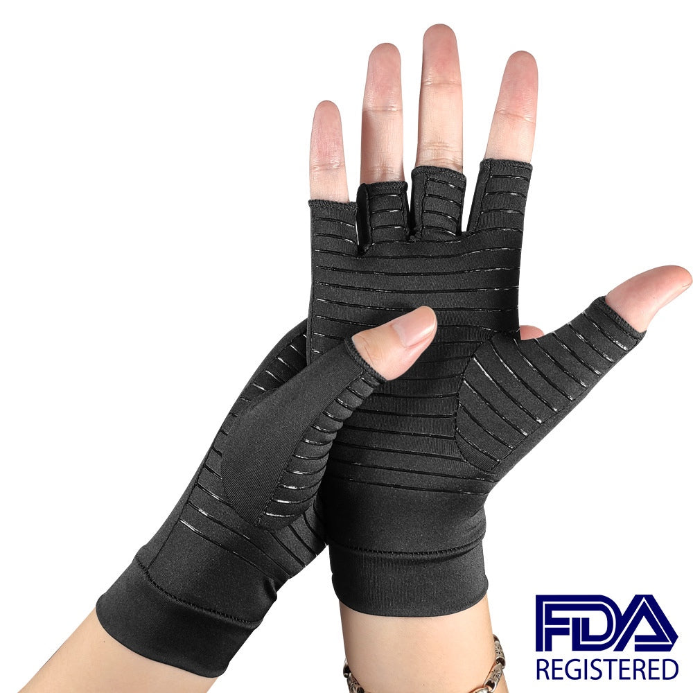 Daily health care or copper ion sports gloves