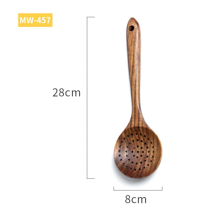 Thai teak kitchen wood spoon