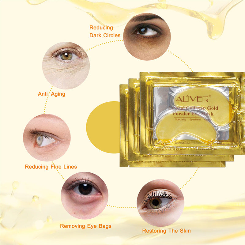 ALIVER collagen gold eye patch