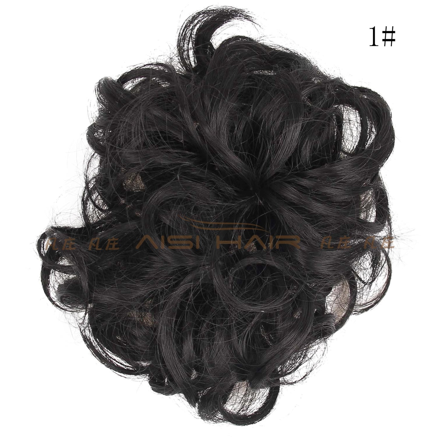 Women disk hair size head hair curls wigs