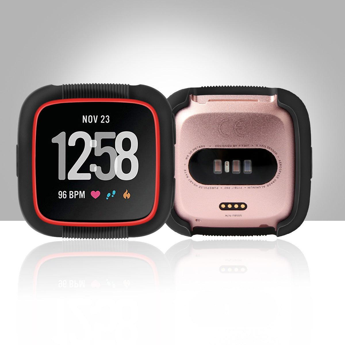 Fitbit Versa 2 watch silicone protective sleeve