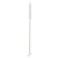 Stainless Steel Metal Straw / Cleaner Brush