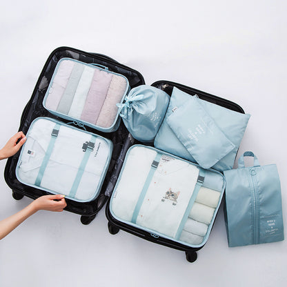 Japan Travel 7pcs/set Luggage Organizer Bag