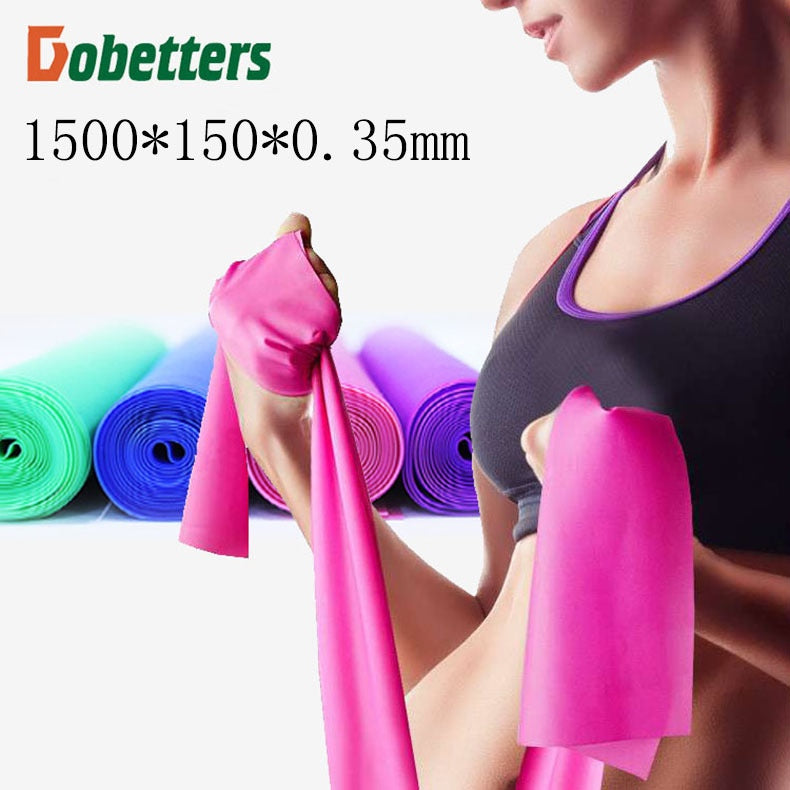 Sports Eco-friendly latex yoga Fitness tension belt