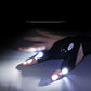 LED flashlight fishing sports gloves