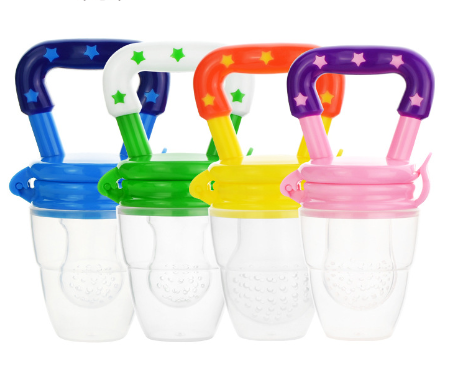 Baby silicone nipple I baby food supplement feeder