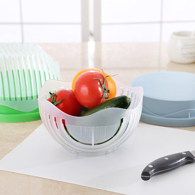 Kitchen Salad Cutting Bowl