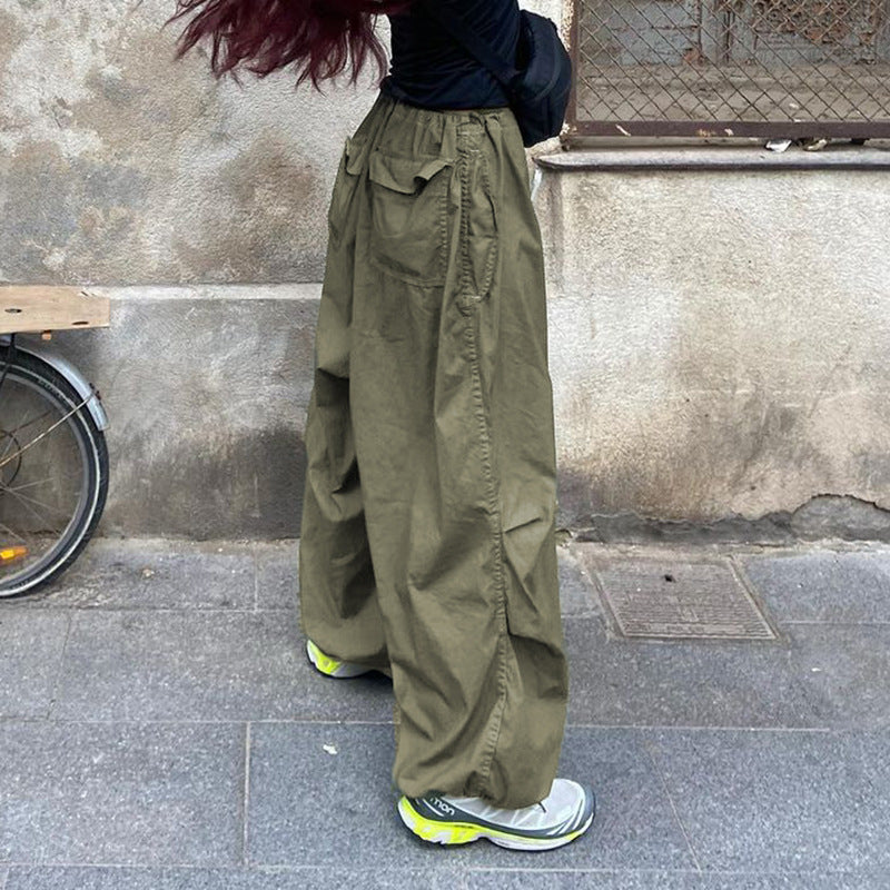 Women Street Simple Casual Trousers