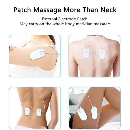 Heating electromagnetic shoulder neck massager