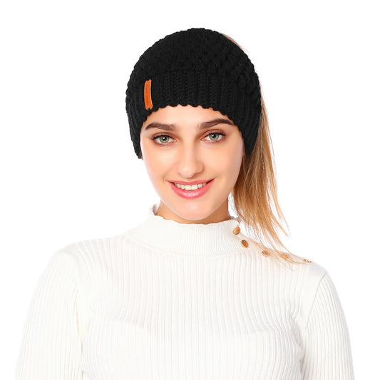 Women winter knitted hat