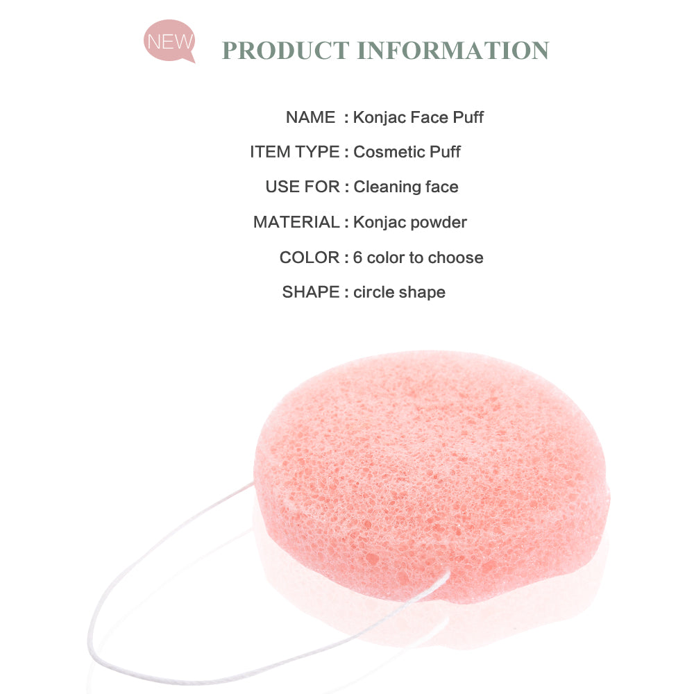 Fulljion Shape Konjac Sponge Cosmetic Puff