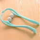 Manual meridian neck massager