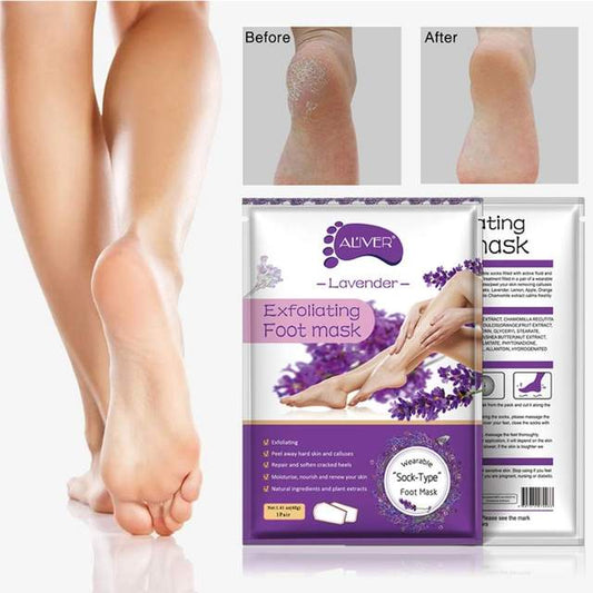 ALIVER dead skin calluses foot mask