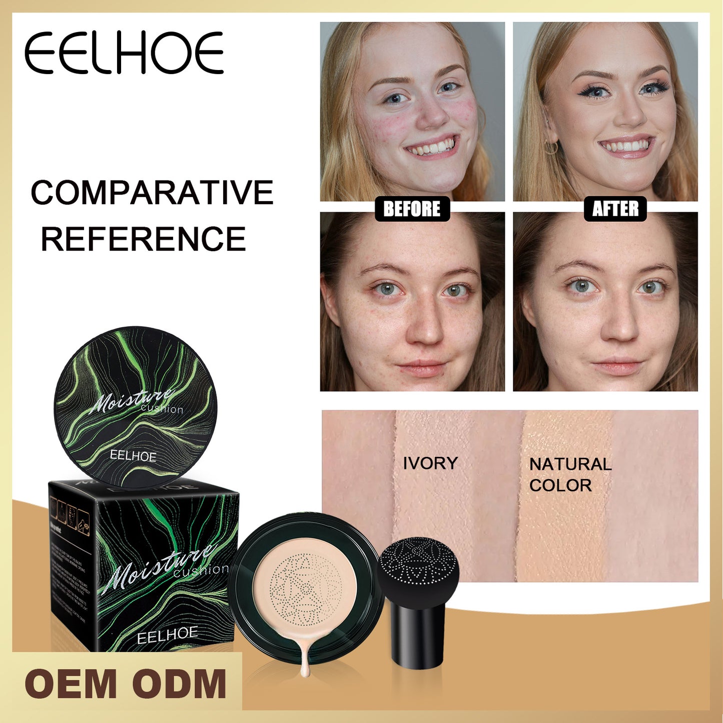 EELHOE Makeup Air BB Cushion