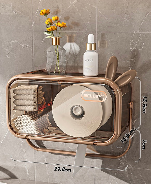 New Korean bathroom multifunctional wall-mounted tissue box