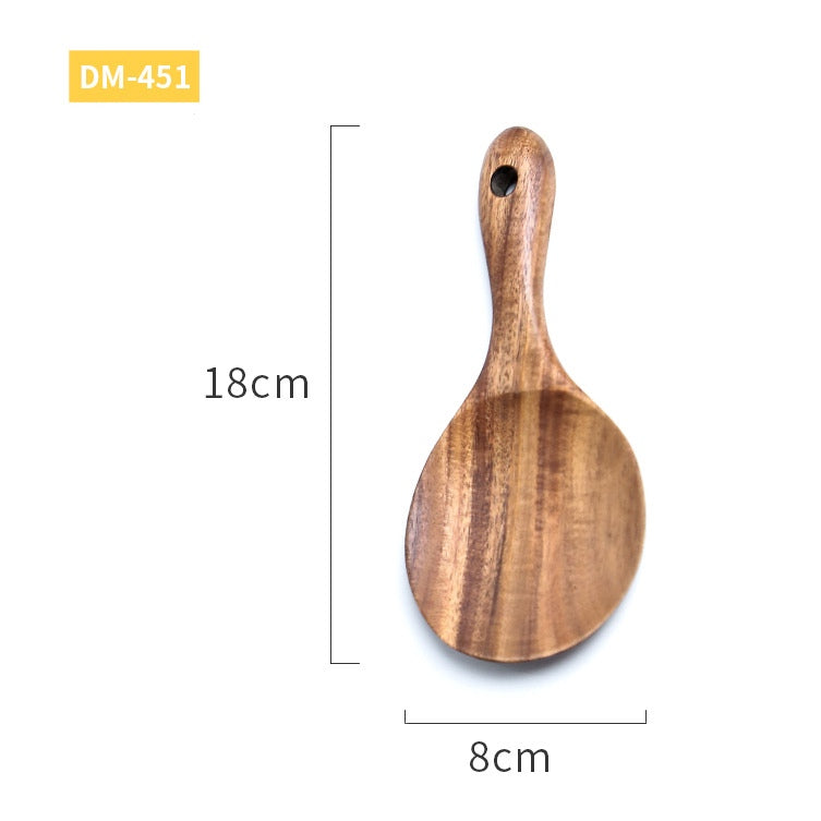 Thai teak kitchen wood spoon