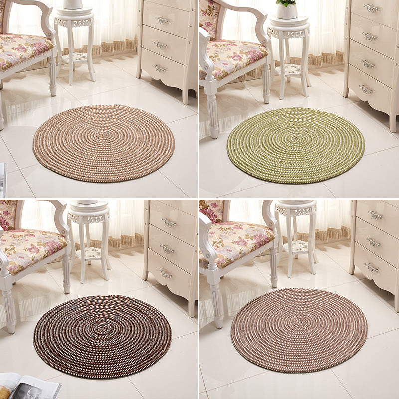 New Woven round floor mats carpet