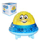 Infant children electric induction water spray ball light music toy