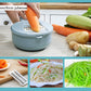 Hot Sales 8 in 1 Kitchen Vegetable Slicer