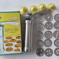 Aluminum alloy baking tool cookie mold