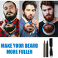 Waterproof Beard filling pen set