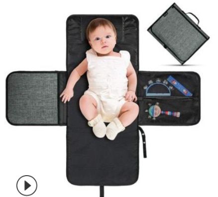 Portable multifunctional waterproof baby changing pad