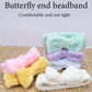 Women Flannel Soft Bowknot Hair Band