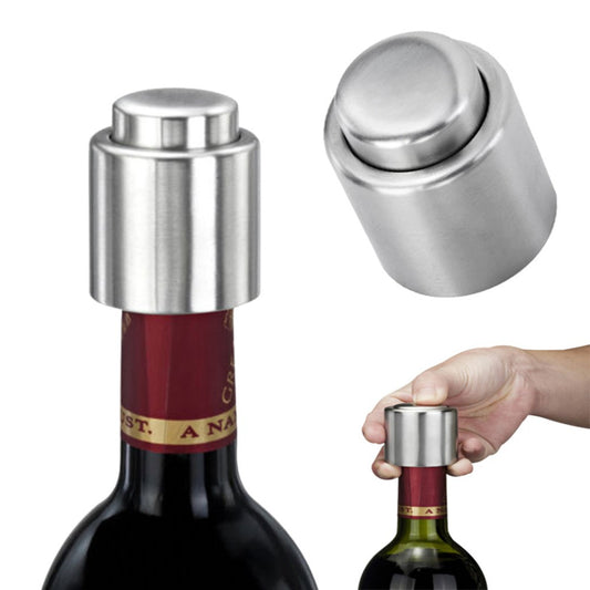 Stainless fresh-keeping wine stopper