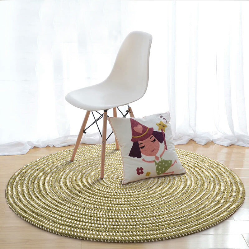 New Woven round floor mats carpet