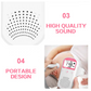 Home fetal pregnant women fetal heartbeat detection