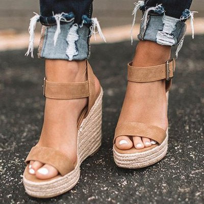 Explosion models Women wedge heel shoes