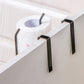 kitchen wrought iron door cabinet paper towel rack