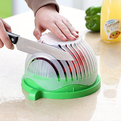 Kitchen Salad Cutting Bowl