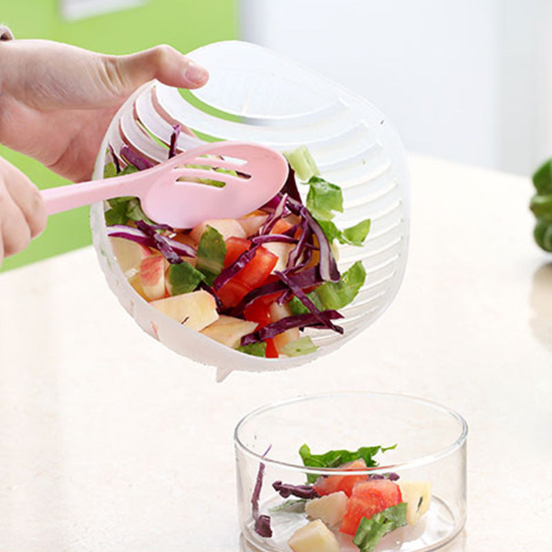 Kitchen Salad Cutting Bowl