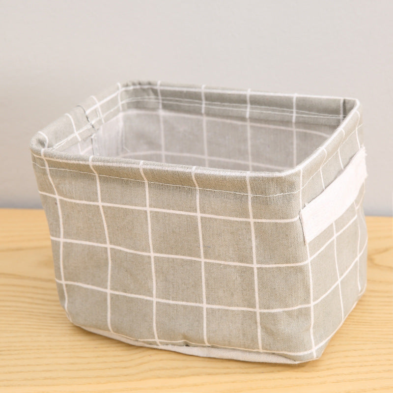 Japanese personality fabric storage basket