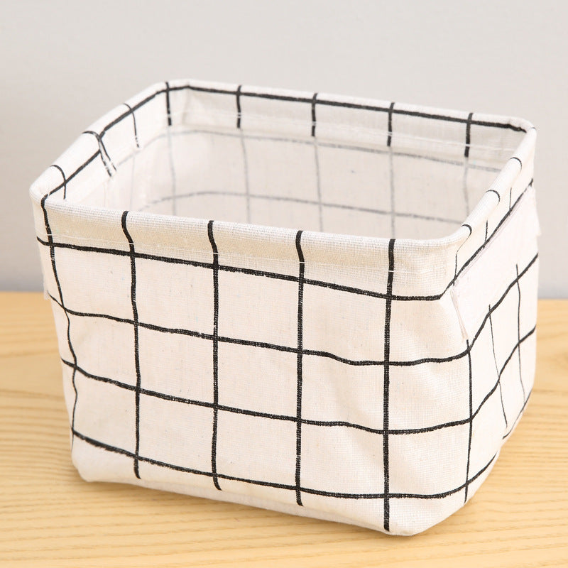 Japanese personality fabric storage basket