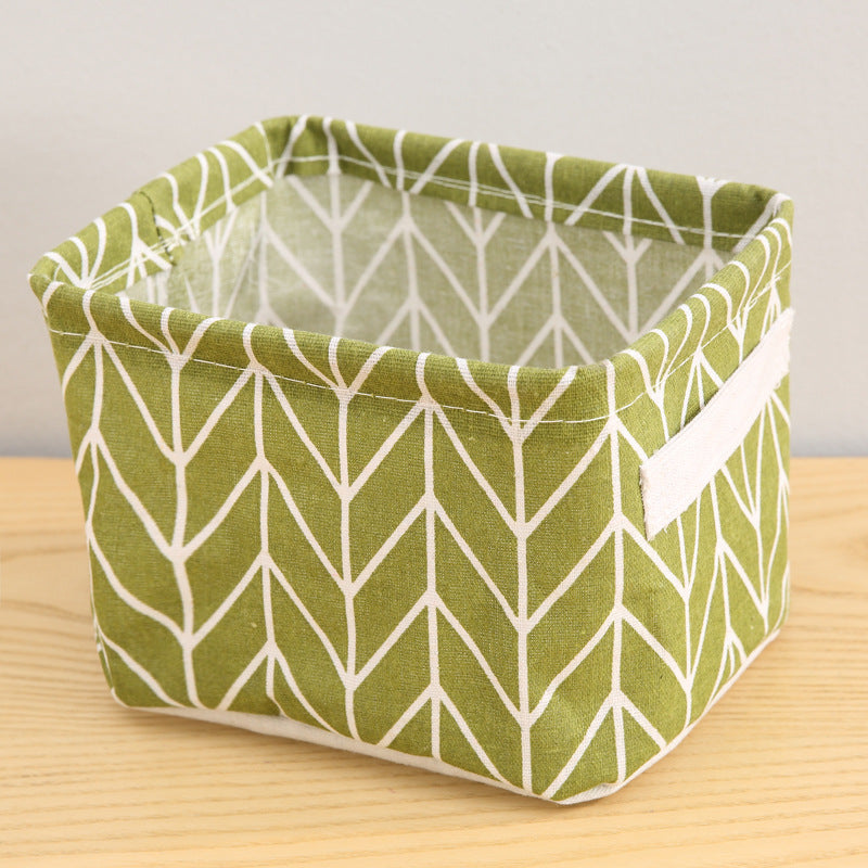 Japanese personality fabric storage basket