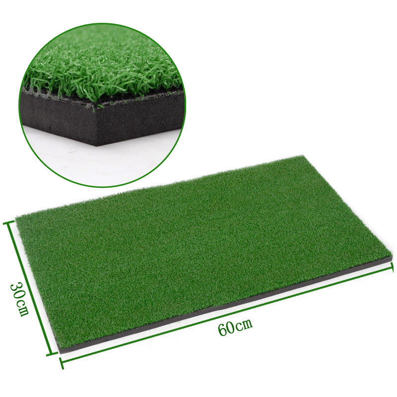 Indoor sports golf practice mat