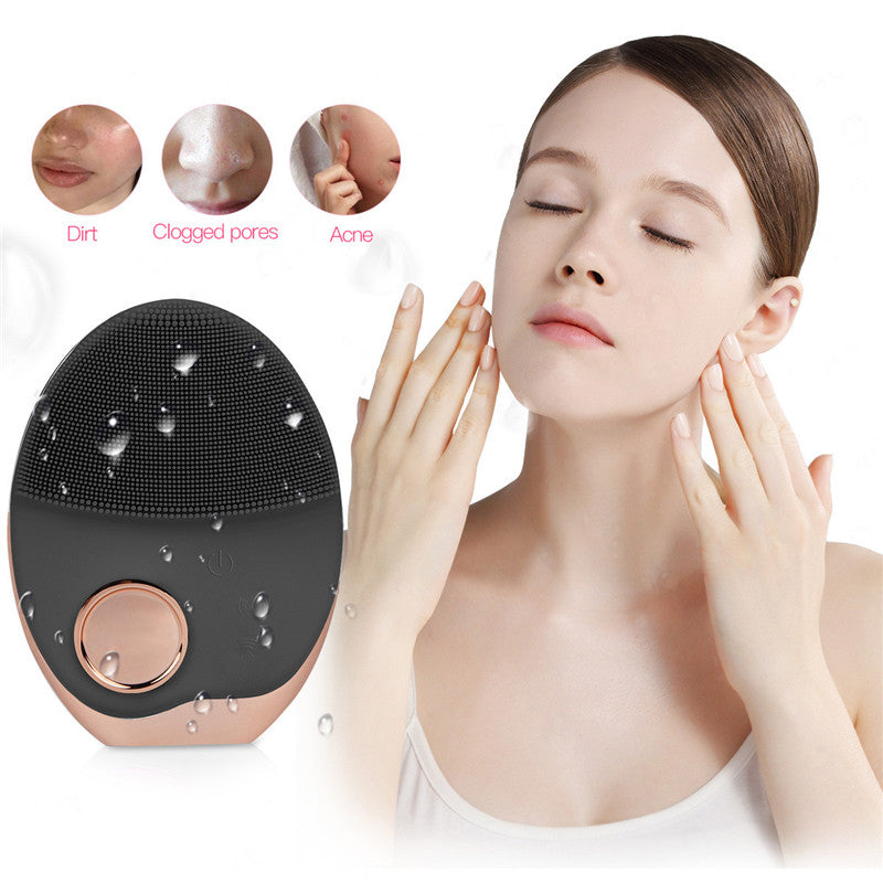 Electric Facial Cleansing Brush Beauty Massager