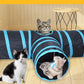 Pet cat and dog tunnel-type toys