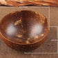 Natural Log Coconut Shell Bowl