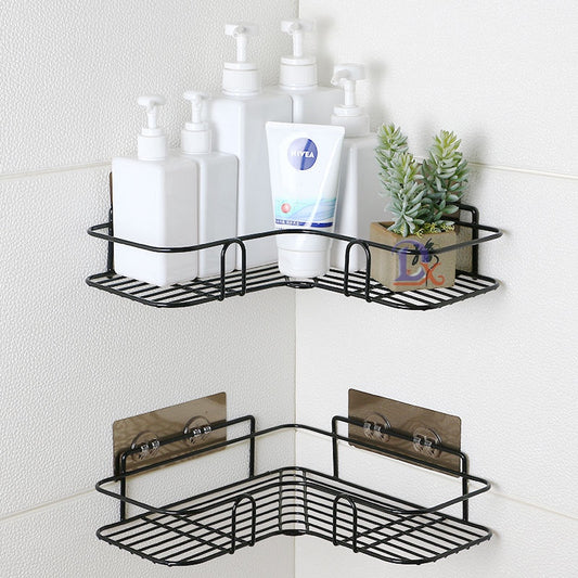 Bathroom kitchen storage corner rack