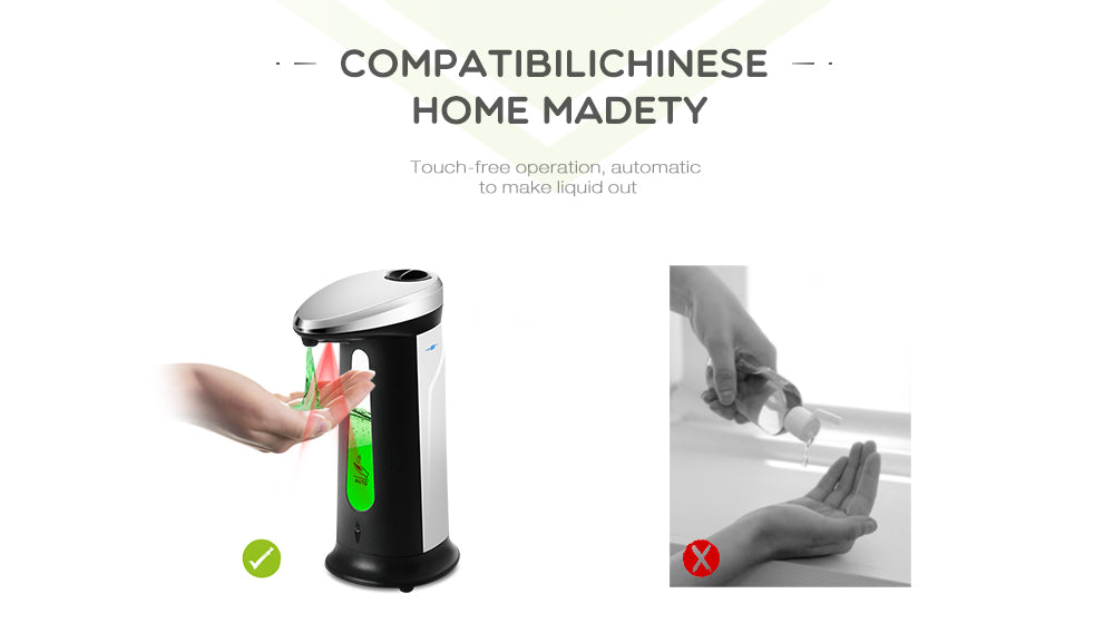 Finether 400Ml Automatic Liquid Soap Dispenser