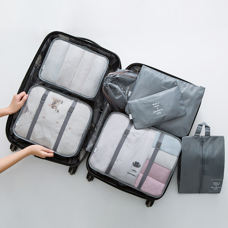 Japan Travel 7pcs/set Luggage Organizer Bag