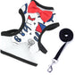 Dog Vest-style Bowknot Evening Dress Chest Strap